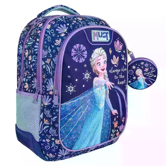 Cartable scolaire Must Team 43 cm – Sac à dos enfant 3 compartiments – Primaire et collège