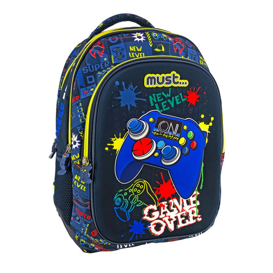 Cartable scolaire Must Team 43 cm – Sac à dos enfant 3 compartiments – Primaire et collège (Copie)