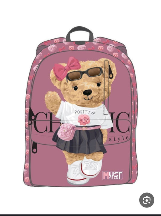 Sac à dos Must Team Monochrome 2 compartiments principaux8