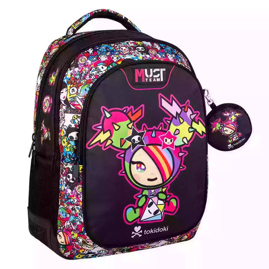 Cartable scolaire Must Team 43 cm – Sac à dos enfant 3 compartiments – Primaire et collège